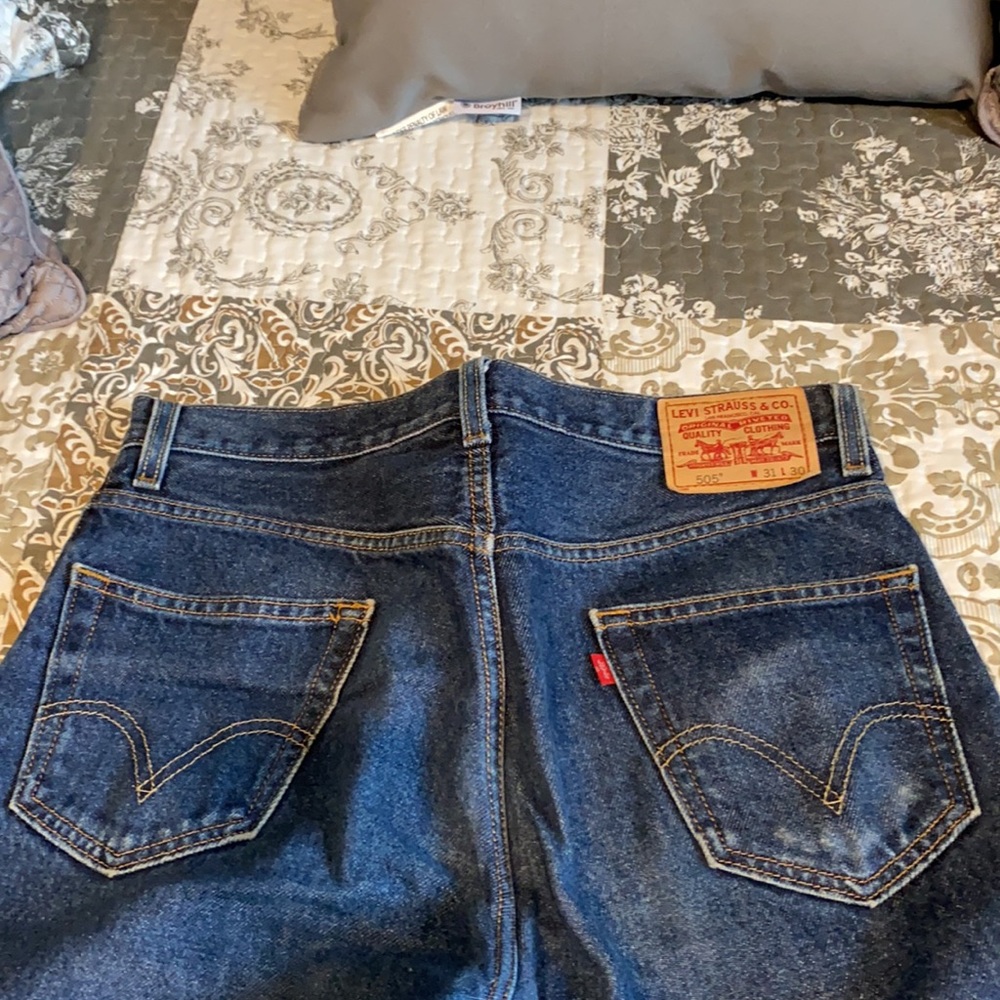 LEVI'S 505 Jeans Regular Fit 31x30 - Picture 4 of 11